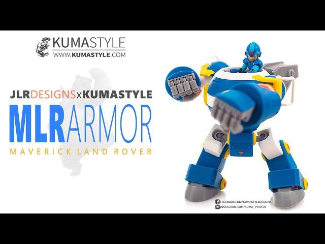 Review: JLR Designs MLR Armor (Ride Armor) for Sentinel's 4inch-nel Megaman Toyline