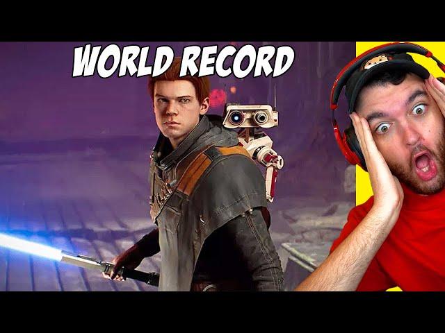 WORLD RECORD "STAR WARS: JEDI FALLEN ORDER" SPEEDRUN...