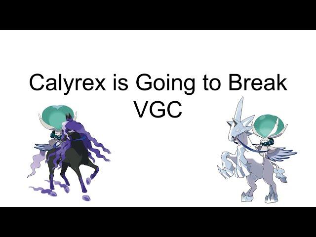 A PowerPoint about Calyrex