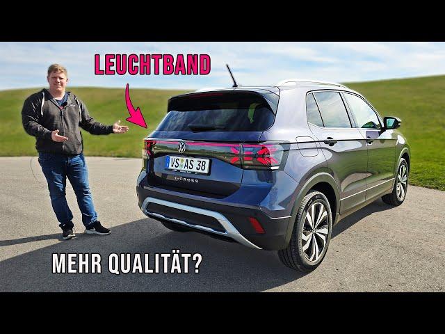 2024 VW T-Cross Facelift: Das ist NEU am T-Cross: Review, Fahrbericht, Test