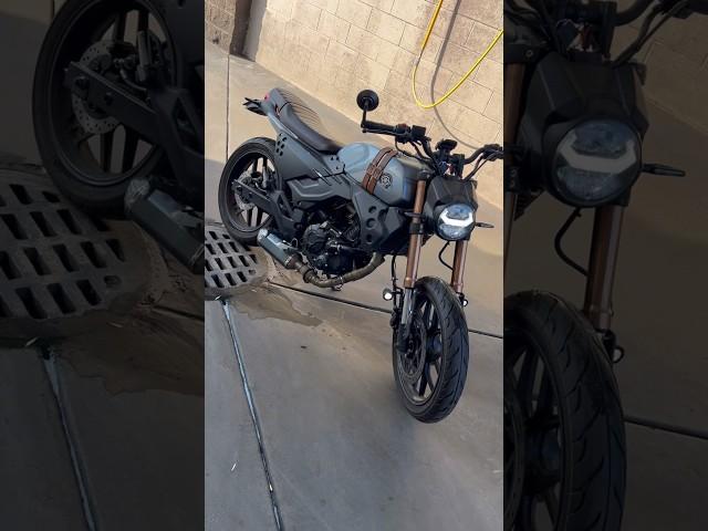 Old esthetic look from march, not the most recent #KPM #200cc #lifan #motorcycle #caferacer