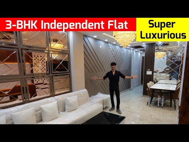 Independent 3-BHK Flat in Delhi | Luxury 3-BHK Flat near Metro, Lift, Car Parking 90% Loan Facility