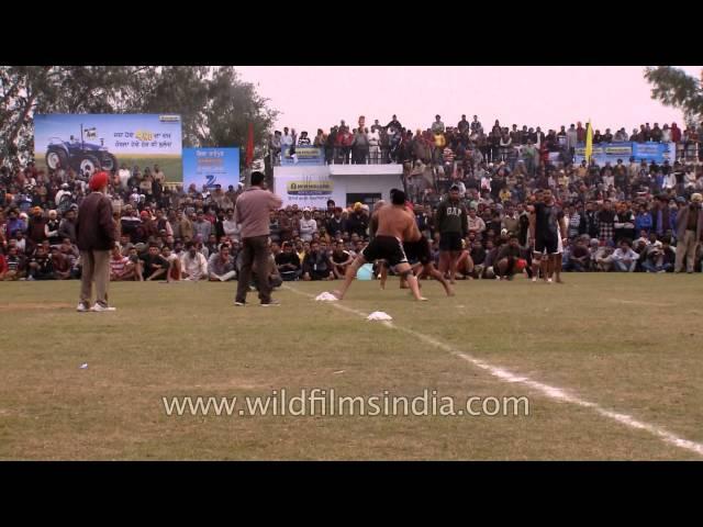 Kabaddi at the Rural Olympics in Punjab