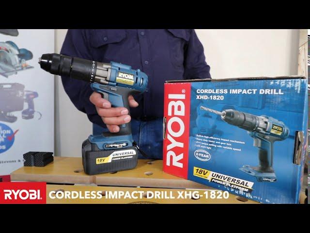 RYOBI XHD-1820 Cordless Impact Drill