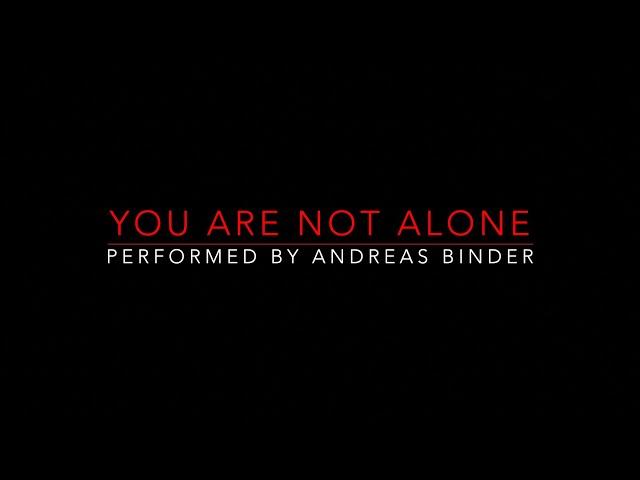 YOU ARE NOT ALONE  (Michael Jackson)