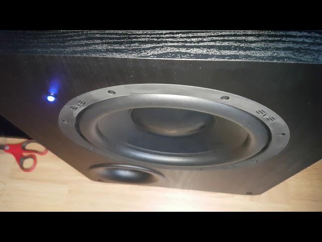 SVS-PB1000 Subwoofer excursion