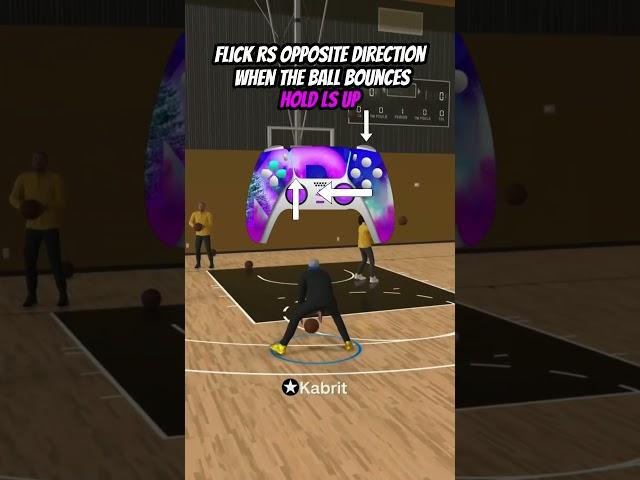 EASY LEFT STICK CANCEL TUTORIAL IN NBA 2K24 #nba2k24 #2k #2k24 #dribbletutorial