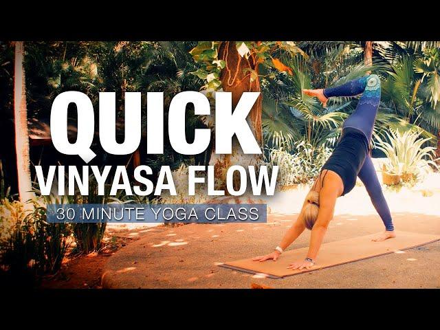 A Quick Vinyasa Flow Yoga Class - Five Parks Yoga