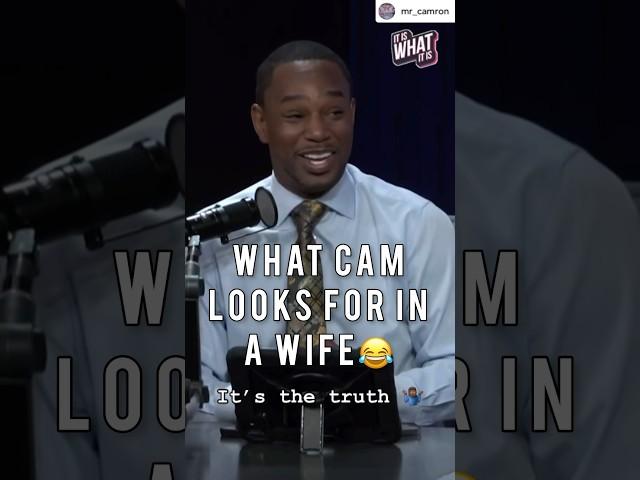 What rapper Camron looks for in a wife #camron #wife #funny