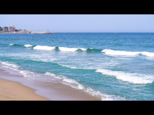 June sunshine, blue waves, cool and refreshing ocean ASMR  Nature Sounds Insomnia Sleep Focus