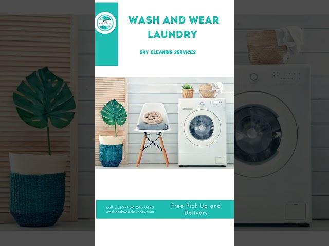 Wash and Wear Laundry Service: Free Pickup and Delivery for Your Convenience!   #laundry