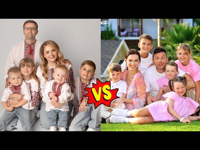 Vania Mania Kids family VS  Kids Diana Show Family (Real name and ages) 2024