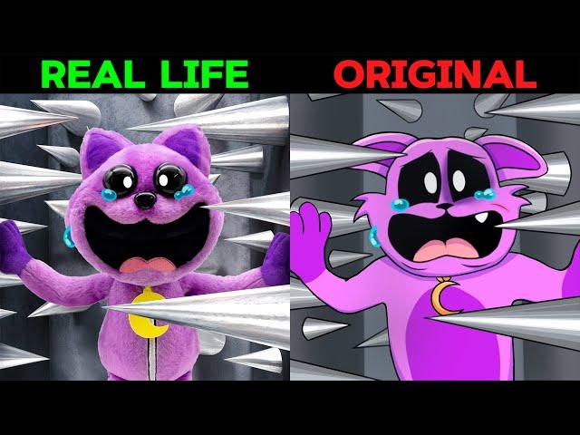 The Best TikTok of CatNap | REAL LIFE vs ORIGINAL | Poppy PlayTime Chapter 3