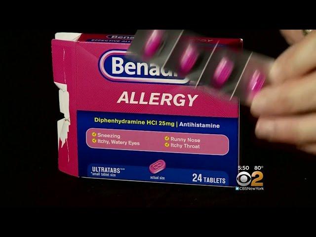 Benadryl Brain Warning