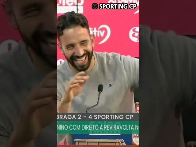 Amorim’s final Sporting press conference interrupted by reporter watching Porto game! 