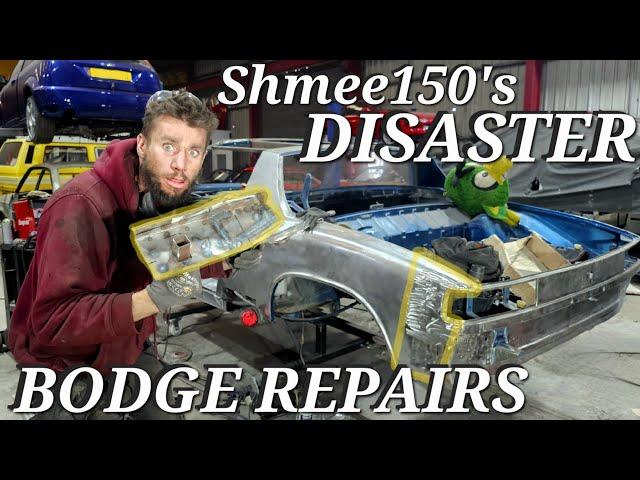 BODGE REPAIRS EVERYWHERE! Restoring Shmee150's Disaster Project Porsche 914 -Classic Car Restoration