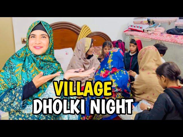 Pakistani Village Dholki Night  Pre Wedding Celebration  Happy Punjabi Family