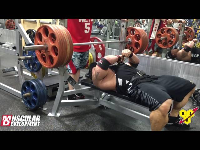 Dallas McCarver's Contest Prep Chest Workout