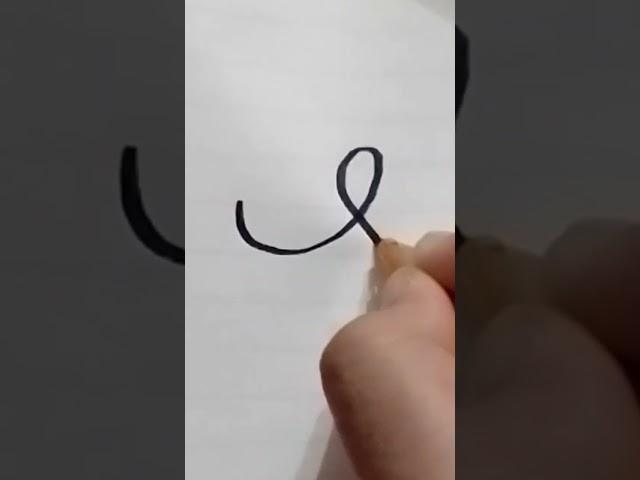 S letter #calligraphy