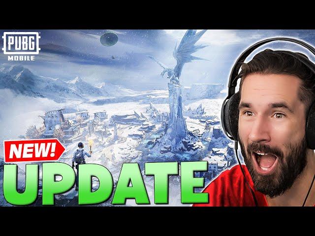 NEW Winter Event Gameplay! ICE AGE Mode in 3.5 Update  PUBG MOBILE