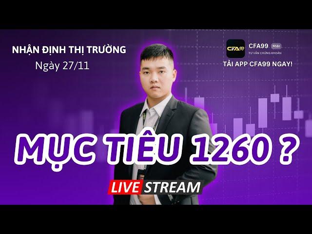 Nhận Định Thị Trường Chứng Khoán 27/11: Vnindex Dụ Cầu Hay Tăng Trong Nghi Ngờ? Phân Tích Cổ Phiếu