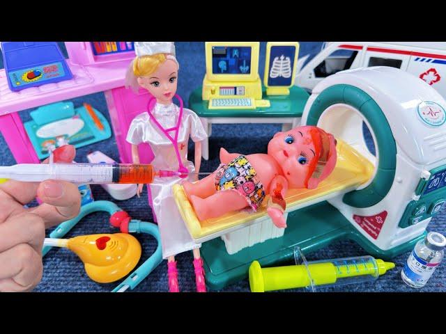 10 Minutes Satisfying with Unboxing Doctor Uncle Playset，CT Detector Toys Review | ASMR