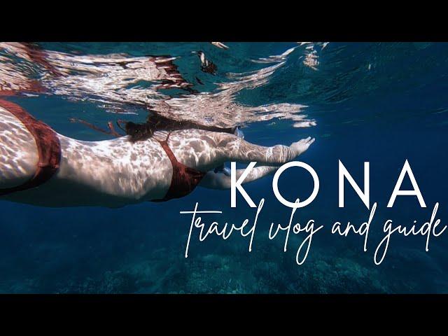 How to spend 7 days in Kona, Hawaii | snorkeling with giants and exploring remote beaches 