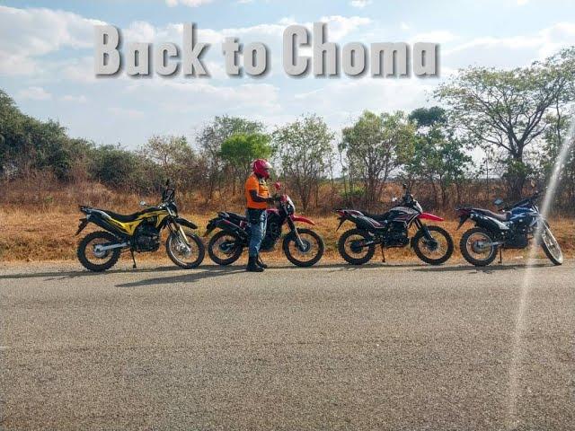 Motorbike riding in Africa! Finally Choma to Mbabala - Zambia Pt. 2