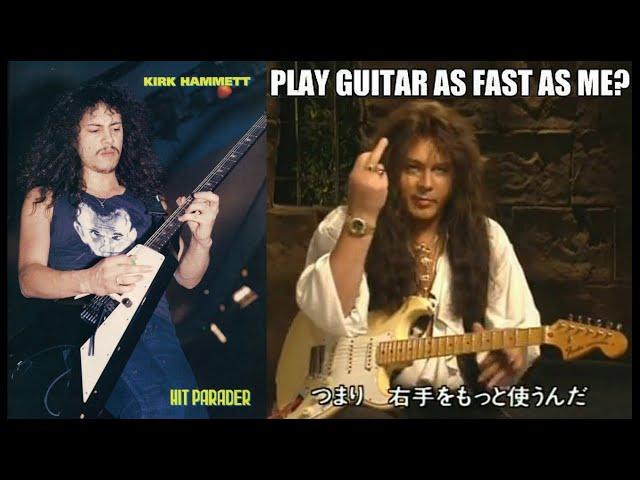 Yngwie Malmsteen and Kirk Hammett story