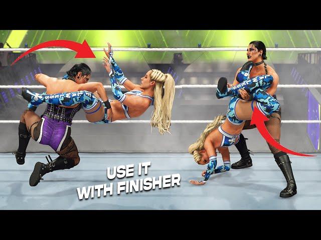 30 Moves You Can Combo With Finishers In WWE 2K24