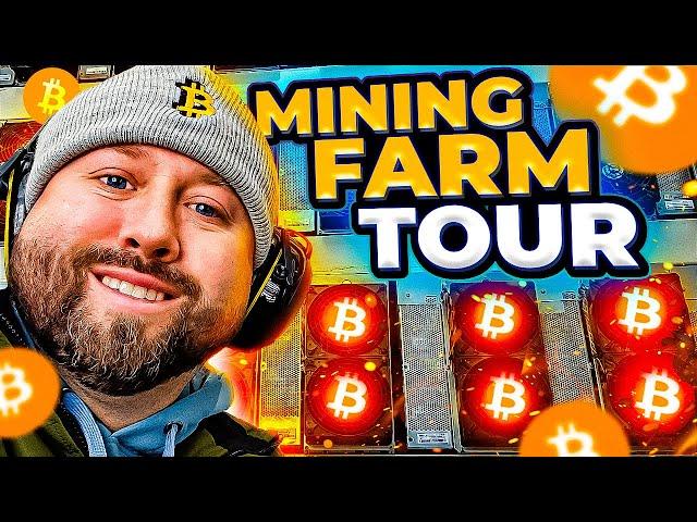 Massive Bitcoin Mining Farm Tour | See How Bitcoin is Mined!