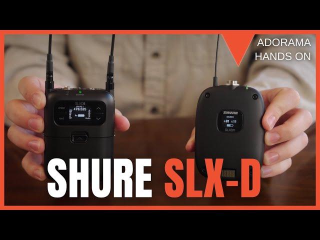 Shure SLX-D Wireless Lavalier and Handheld System | Hands On