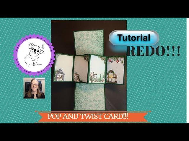 Twist and Pop card TUTORIAL **redo**