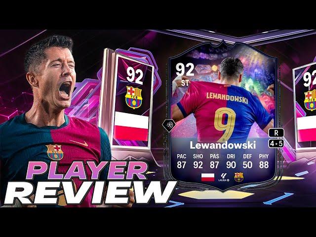 92 NUMEROFUT LEWANDOWSKI PLAYER REVIEW - EA FC 25 ULTIMATE TEAM