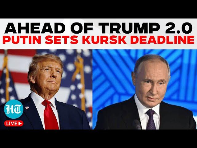 LIVE | Putin Sets Kursk Recapture Deadline With Trump Link | Ukraine War Updates