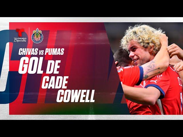 Goal Cade Cowell - Chivas vs Pumas 1-0 | Telemundo Deportes