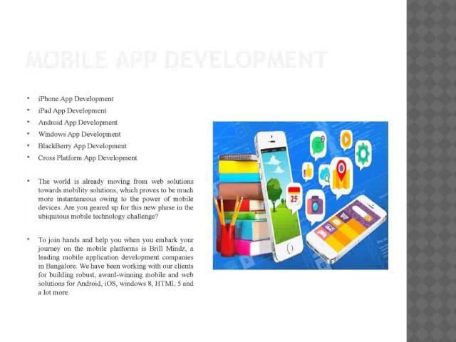 Brill Mindz   Mobile App Development Company Bangalore