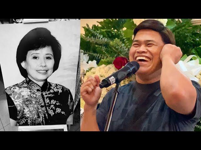 OGIE Diaz, Nakakatawa ang EULOGY For MOTHER LILY! May Kuwento Tungkol sa TSEKE ni Mother! Haha!