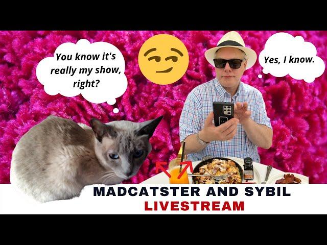 MadCatster and Sybil dish it out LIVE!