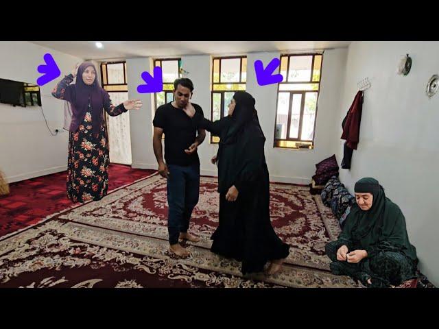 "Ali's mother's anger at the cost of disobedience: the mother slaps Shirzad in the face"