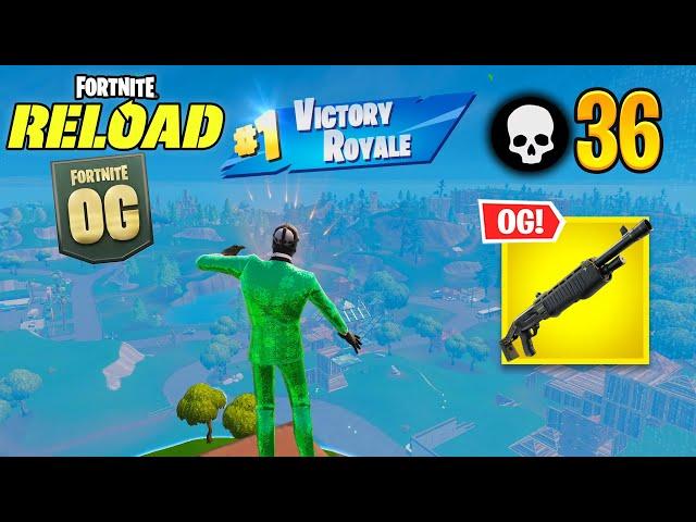 Fortnite Reload | High Kill Solo vs Squads Ranked Gameplay (Keyboard & Mouse)