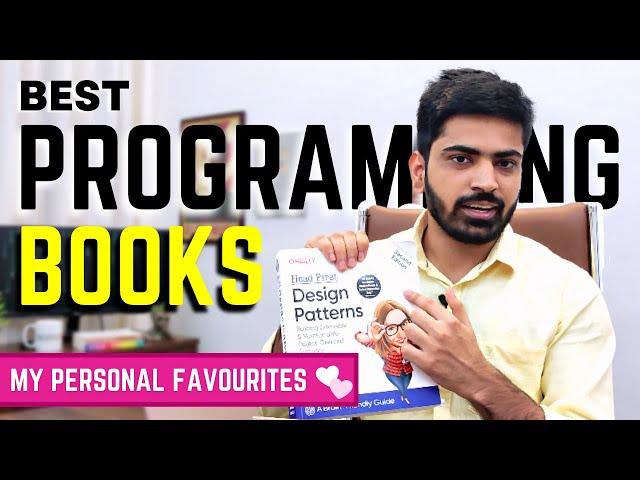 Best Books For Programming | DSA + Placements + Interviews + Languages | Beginners to Advanced 