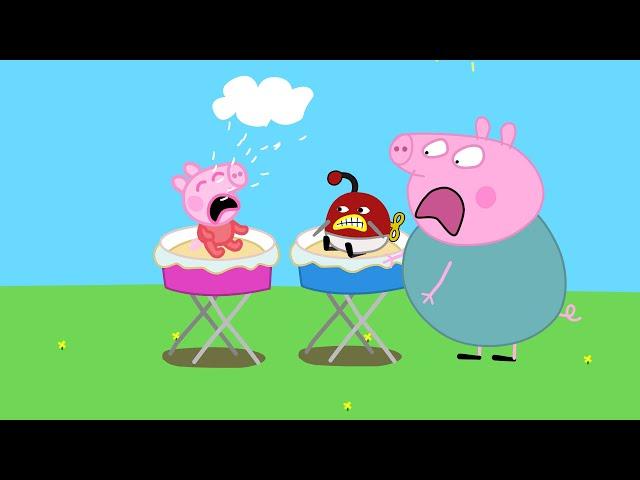 Meet Bomber B - Peppa Funny Animation