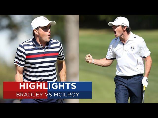 Rory McIlroy vs Keegan Bradley | Extended Highlights | 2012 Ryder Cup