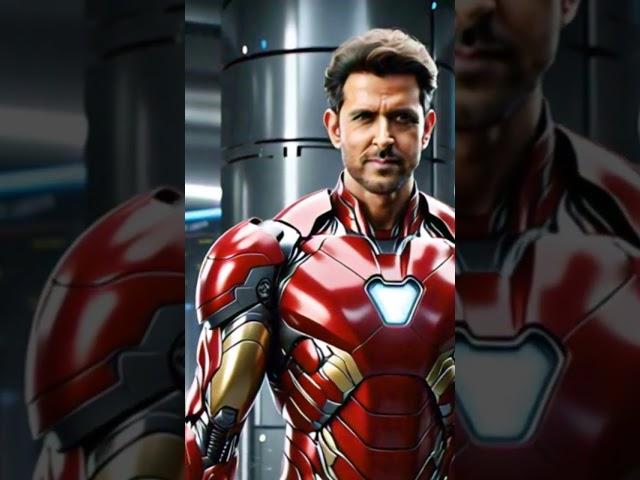 Hritik roshan as Iron man #ironman #hrithikroshan #hrithik #ai #aiart