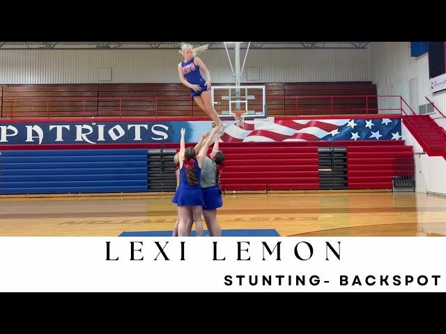 All State Submission: Lexi Lemon- Backspot 23 24