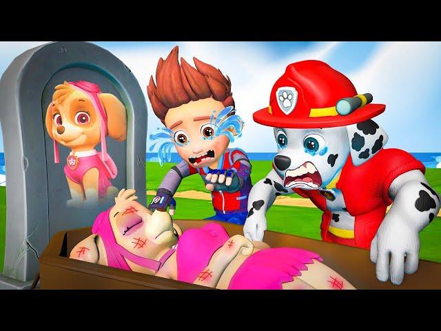 Paw Patrol: The Mighty Movie #6 ► R.I.P Skye, Please Wake Up! - Very Sad Story - Paw Patrol Ultimate