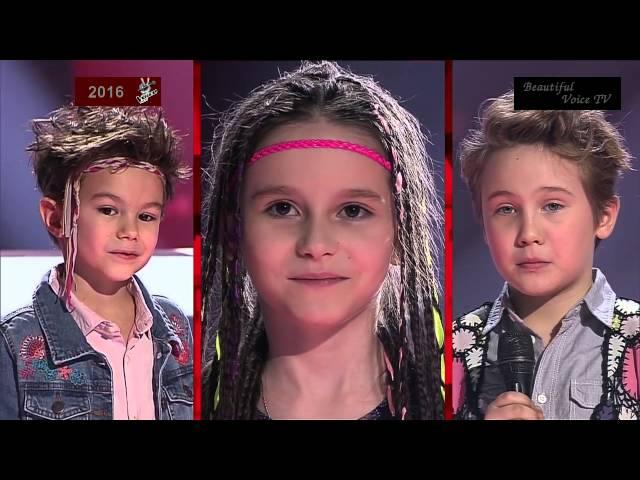 Veniamin/Anastasia/Vsevolod.'Imagine'(John Lennon).The Voice Kids Russia 2016.