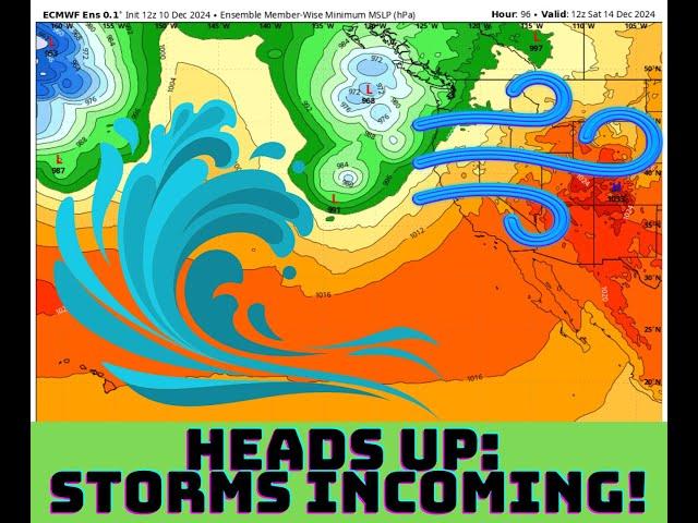 Pacific NW Storms, King Tides, Big Waves!