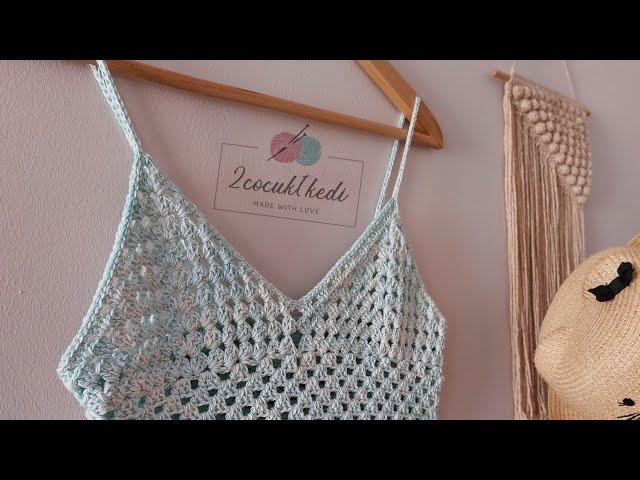 YAZLIK BLUZ-CROCHET TOP2.BÖLÜM